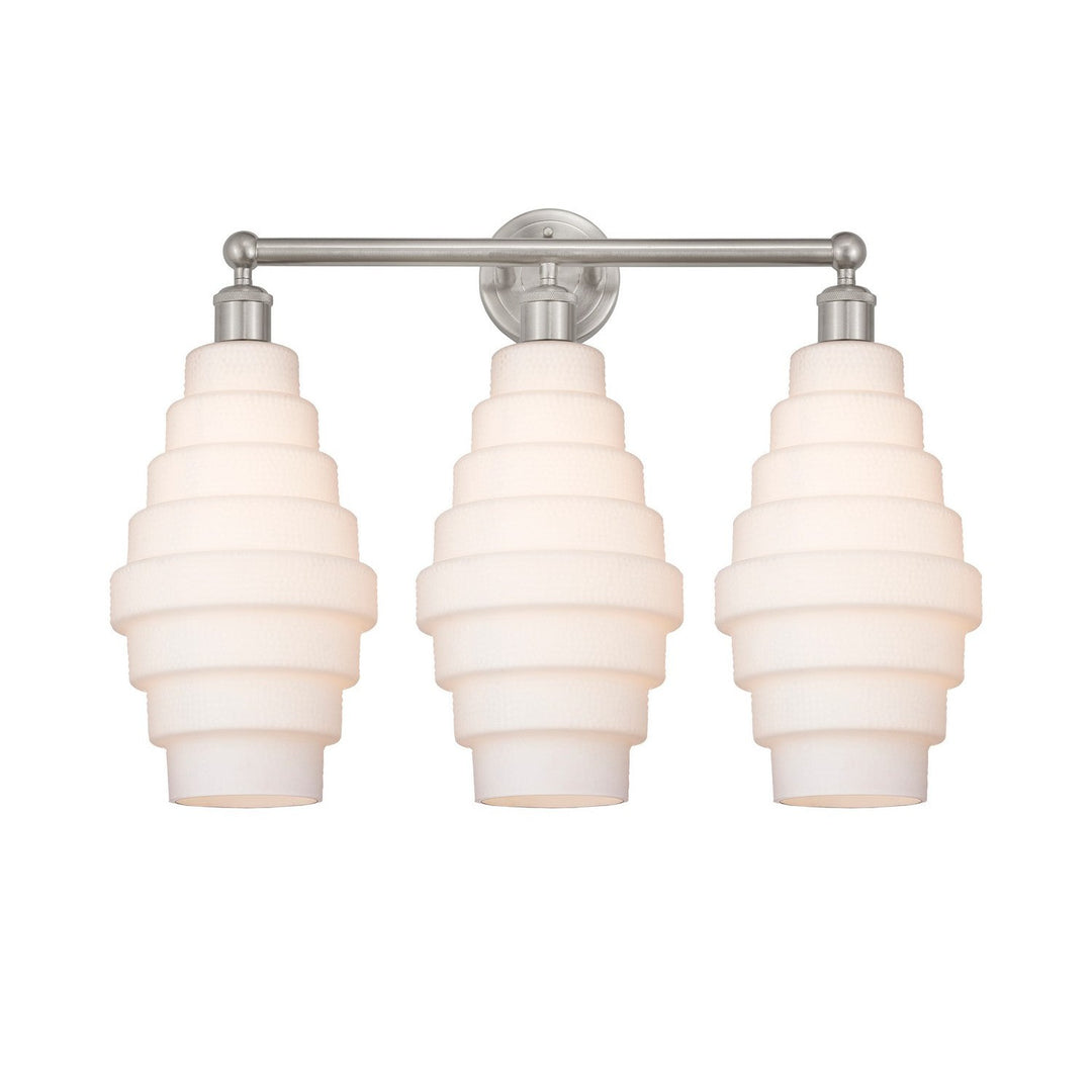 Innovations Downtown Urban 616-3W-SN-G671-8 Bath Vanity Light 26 in. wide - Satin Nickel
