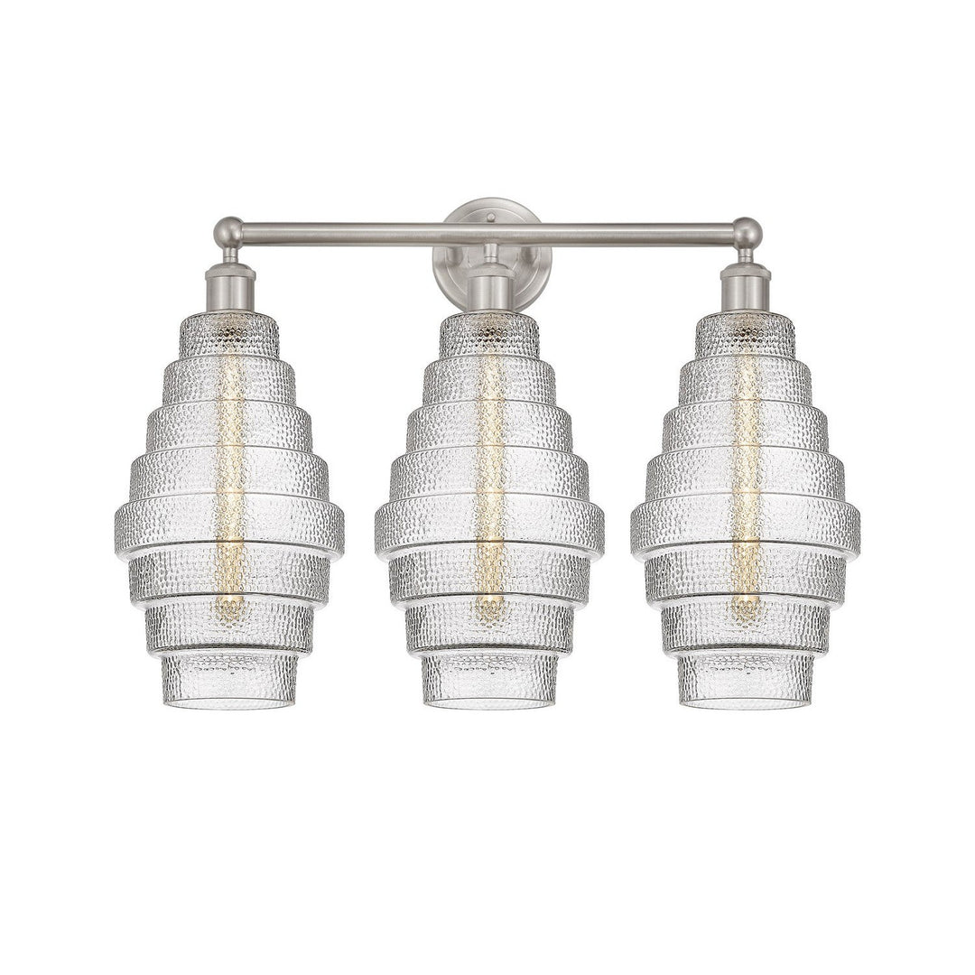 Innovations Downtown Urban 616-3W-SN-G672-8 Bath Vanity Light 26 in. wide - Satin Nickel