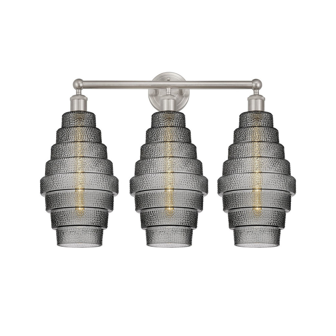 Innovations Downtown Urban 616-3W-SN-G673-8 Bath Vanity Light 26 in. wide - Satin Nickel