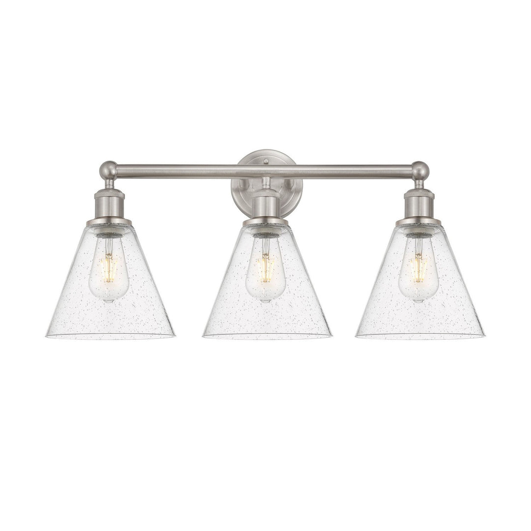 Innovations Downtown Urban 616-3W-SN-GBC-84 Bath Vanity Light 26 in. wide - Satin Nickel