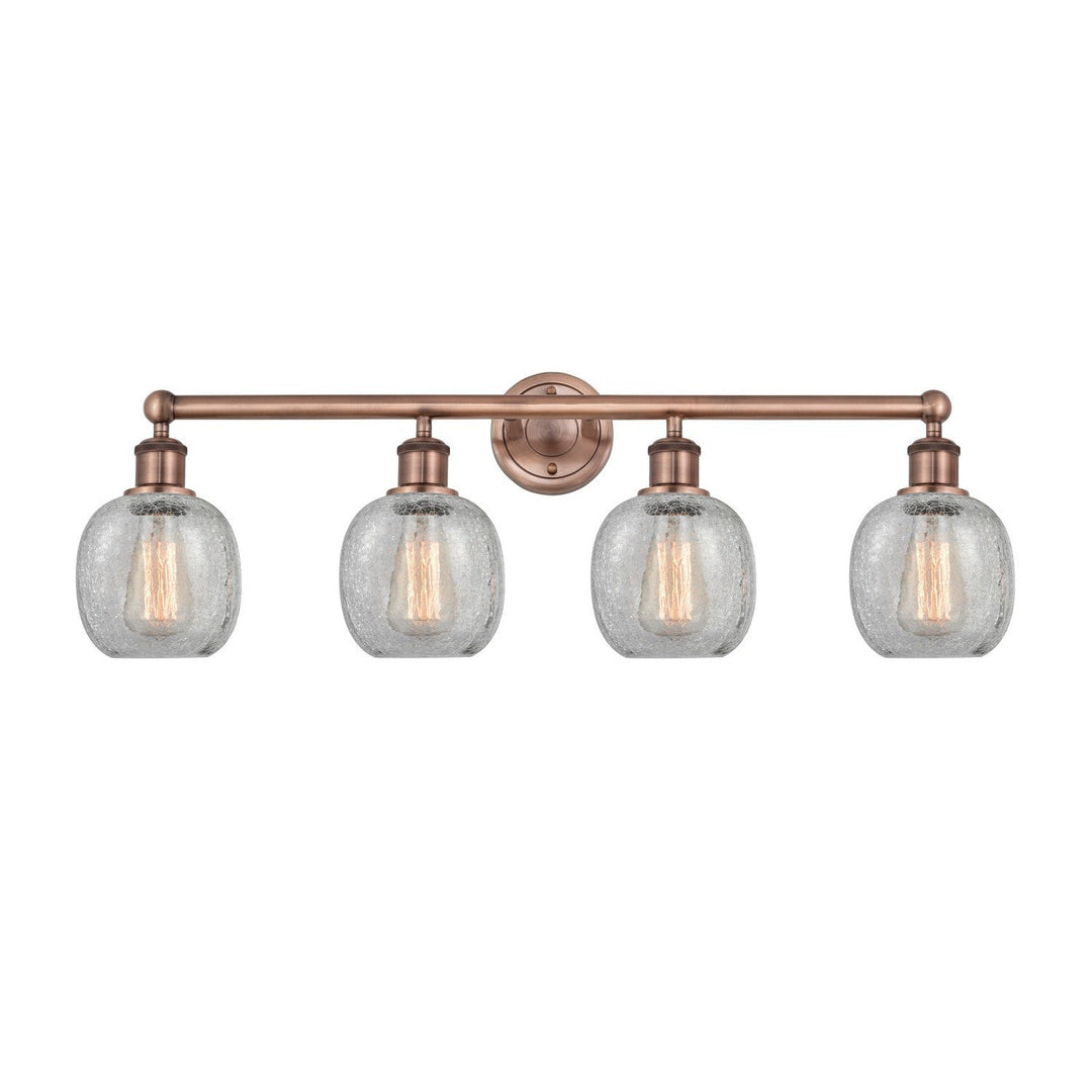 Innovations Edison 616-4W-AC-G105 Bath Vanity Light 33 in. wide - Antique Copper