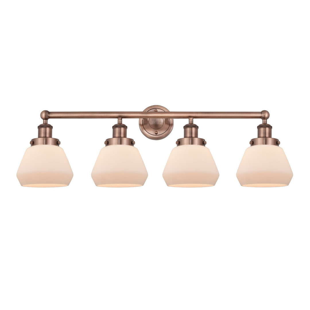 Innovations Edison 616-4W-AC-G171 Bath Vanity Light 34 in. wide - Antique Copper