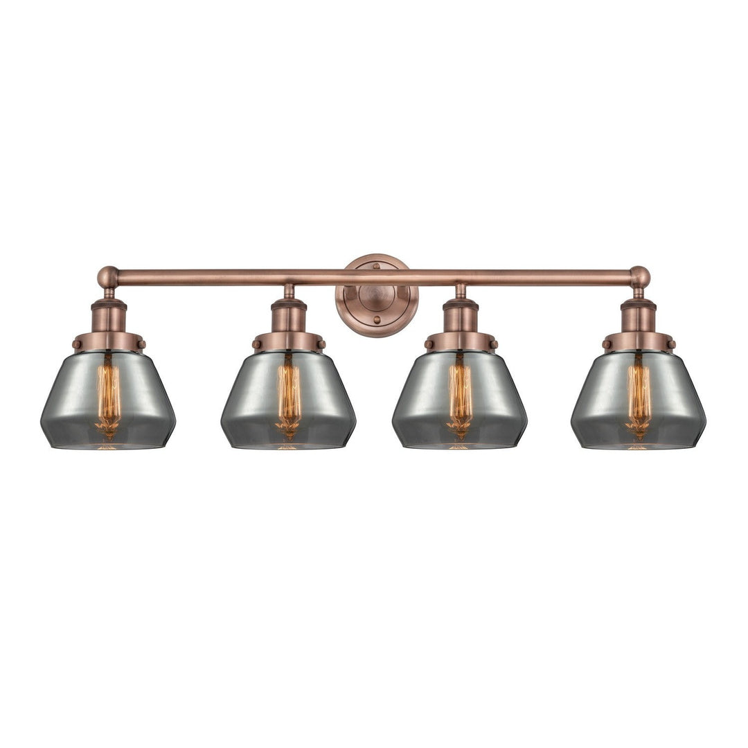 Innovations Edison 616-4W-AC-G173 Bath Vanity Light 34 in. wide - Antique Copper