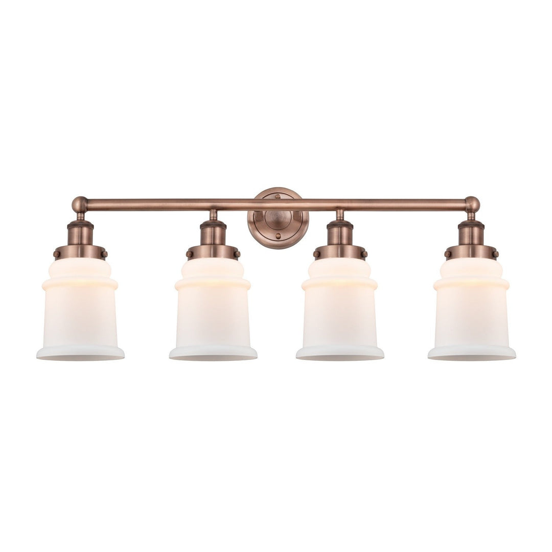 Innovations Edison 616-4W-AC-G181 Bath Vanity Light 33 in. wide - Antique Copper