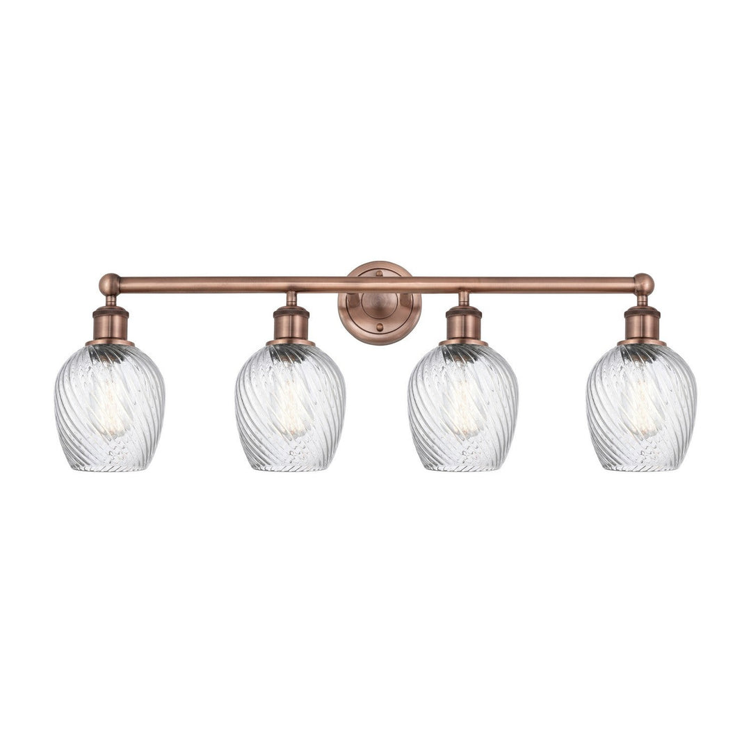 Innovations Edison 616-4W-AC-G292 Bath Vanity Light 32 in. wide - Antique Copper