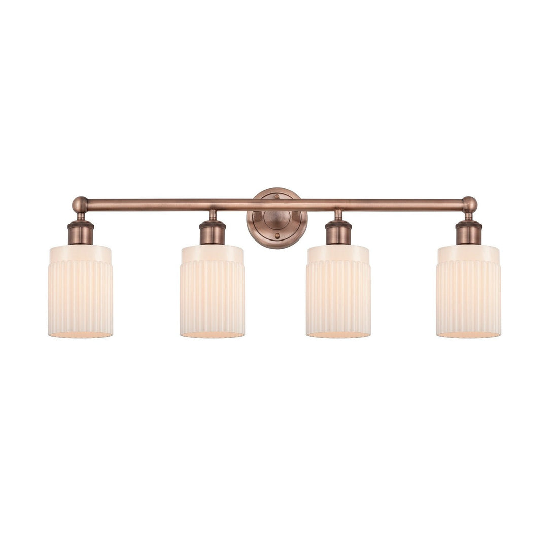 Innovations Edison 616-4W-AC-G341 Bath Vanity Light 32 in. wide - Antique Copper