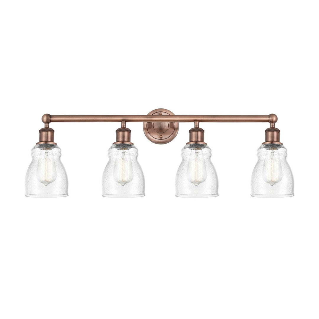 Innovations Edison 616-4W-AC-G394 Bath Vanity Light 32 in. wide - Antique Copper
