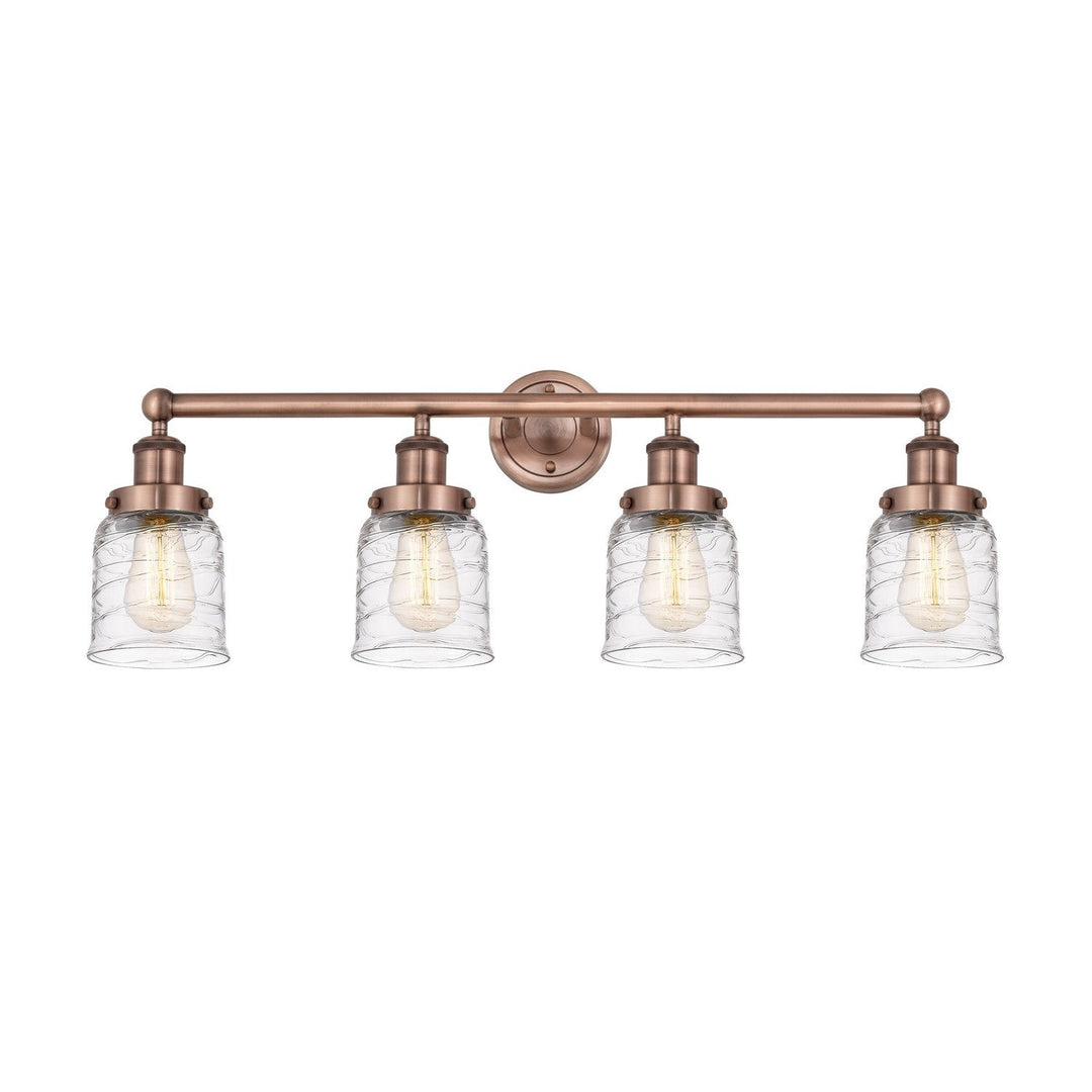 Innovations Edison 616-4W-AC-G513 Bath Vanity Light 34 in. wide - Antique Copper