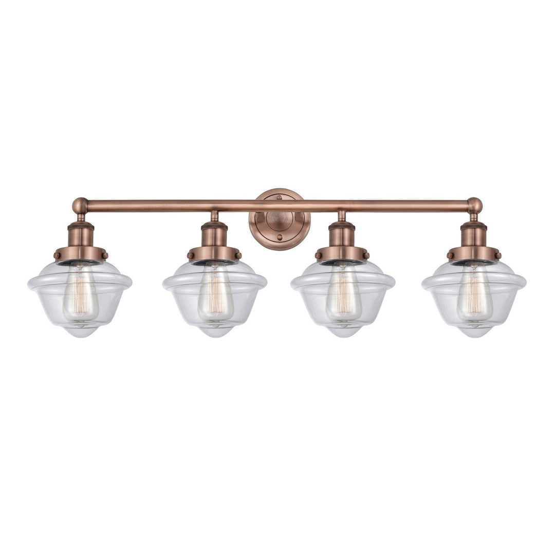 Innovations Edison 616-4W-AC-G532 Bath Vanity Light 34 in. wide - Antique Copper