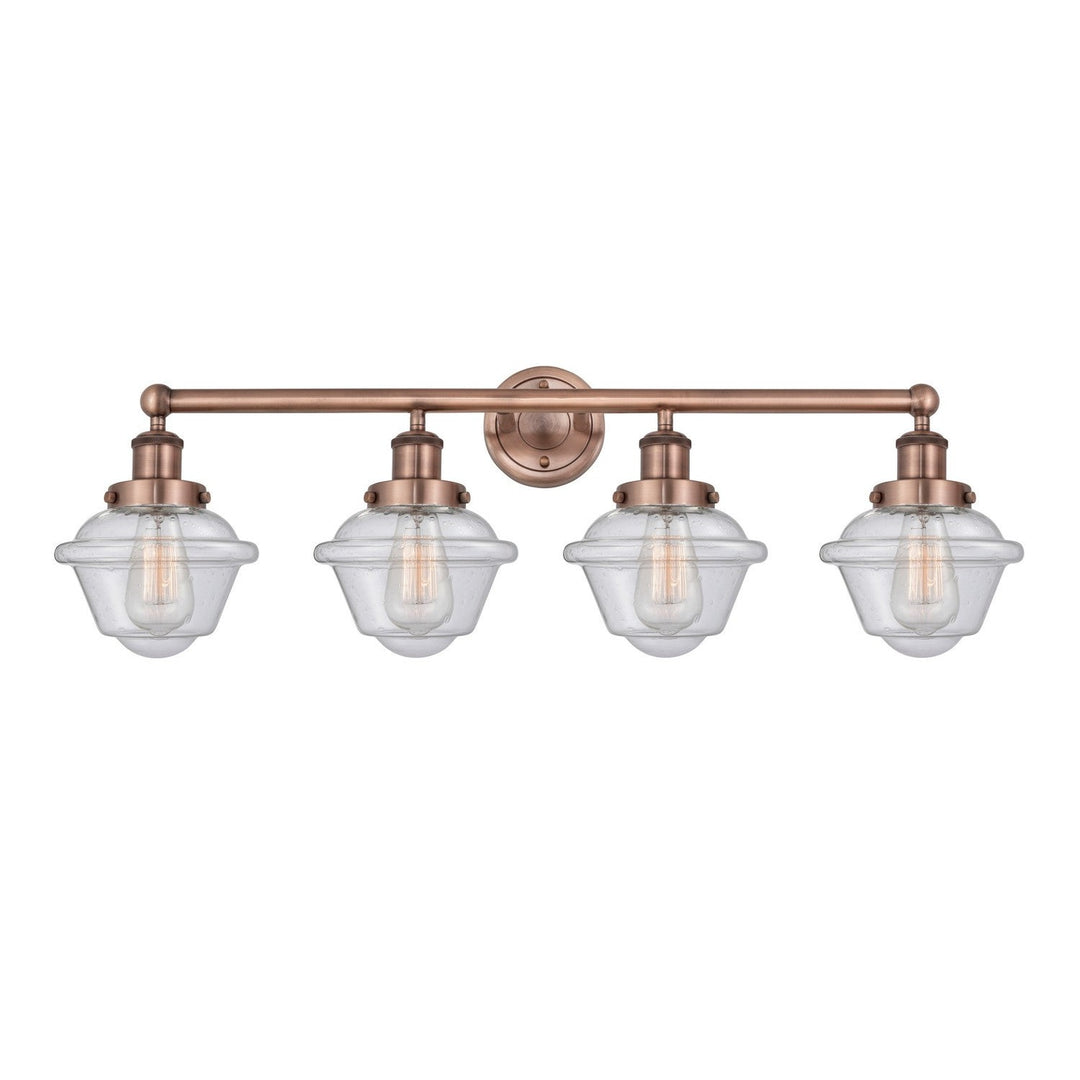 Innovations Edison 616-4W-AC-G534 Bath Vanity Light 34 in. wide - Antique Copper