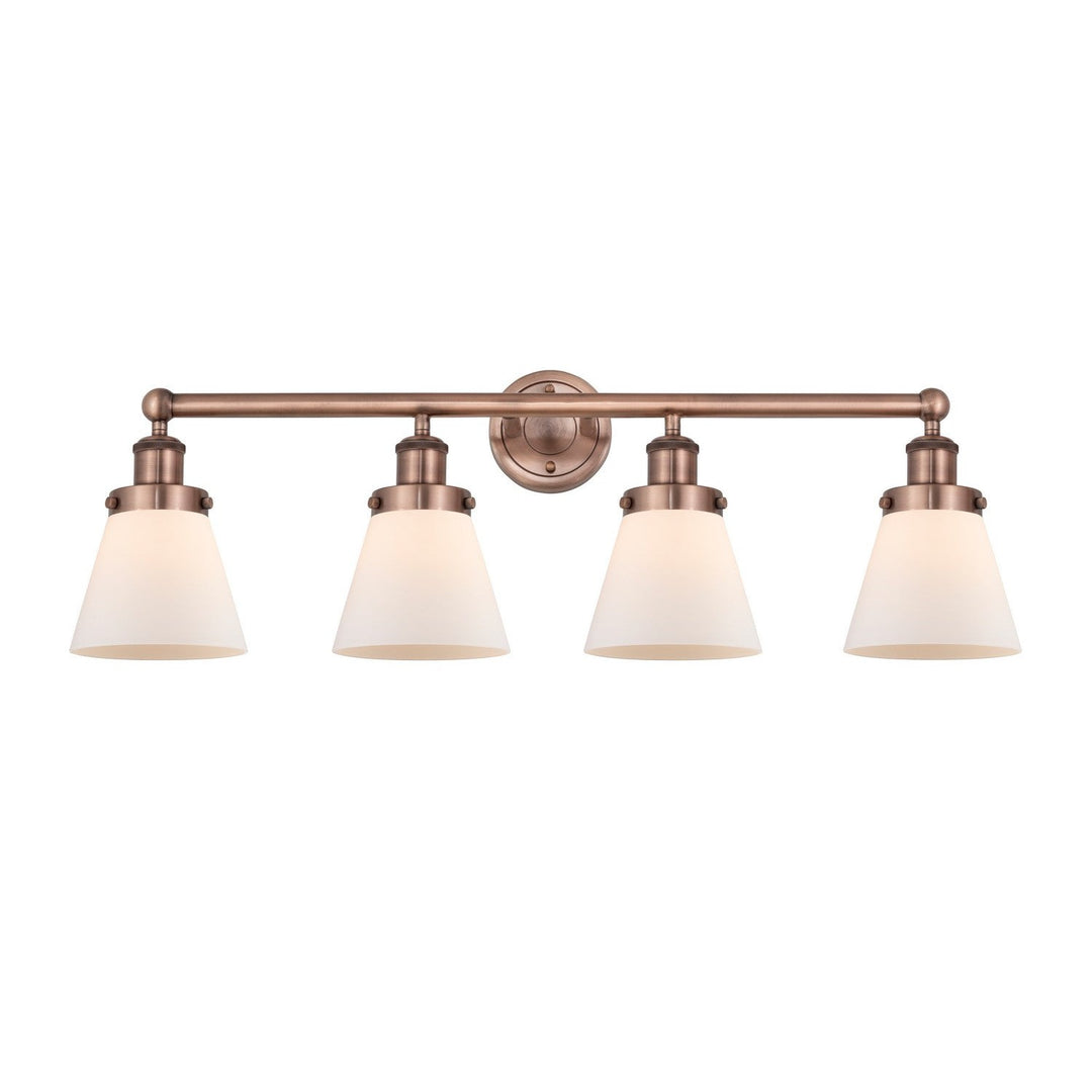 Innovations Edison 616-4W-AC-G61 Bath Vanity Light 34 in. wide - Antique Copper