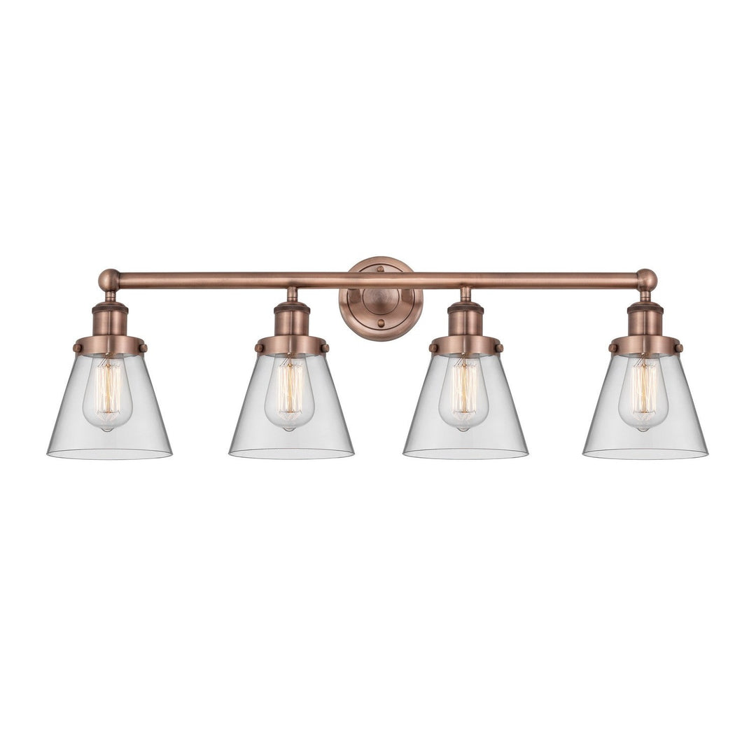 Innovations Edison 616-4W-AC-G62 Bath Vanity Light 34 in. wide - Antique Copper