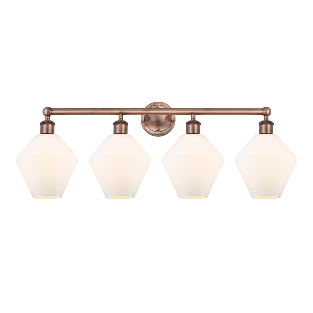 Innovations Downtown Urban 616-4W-AC-G651-8 Bath Vanity Light 35 in. wide - Antique Copper