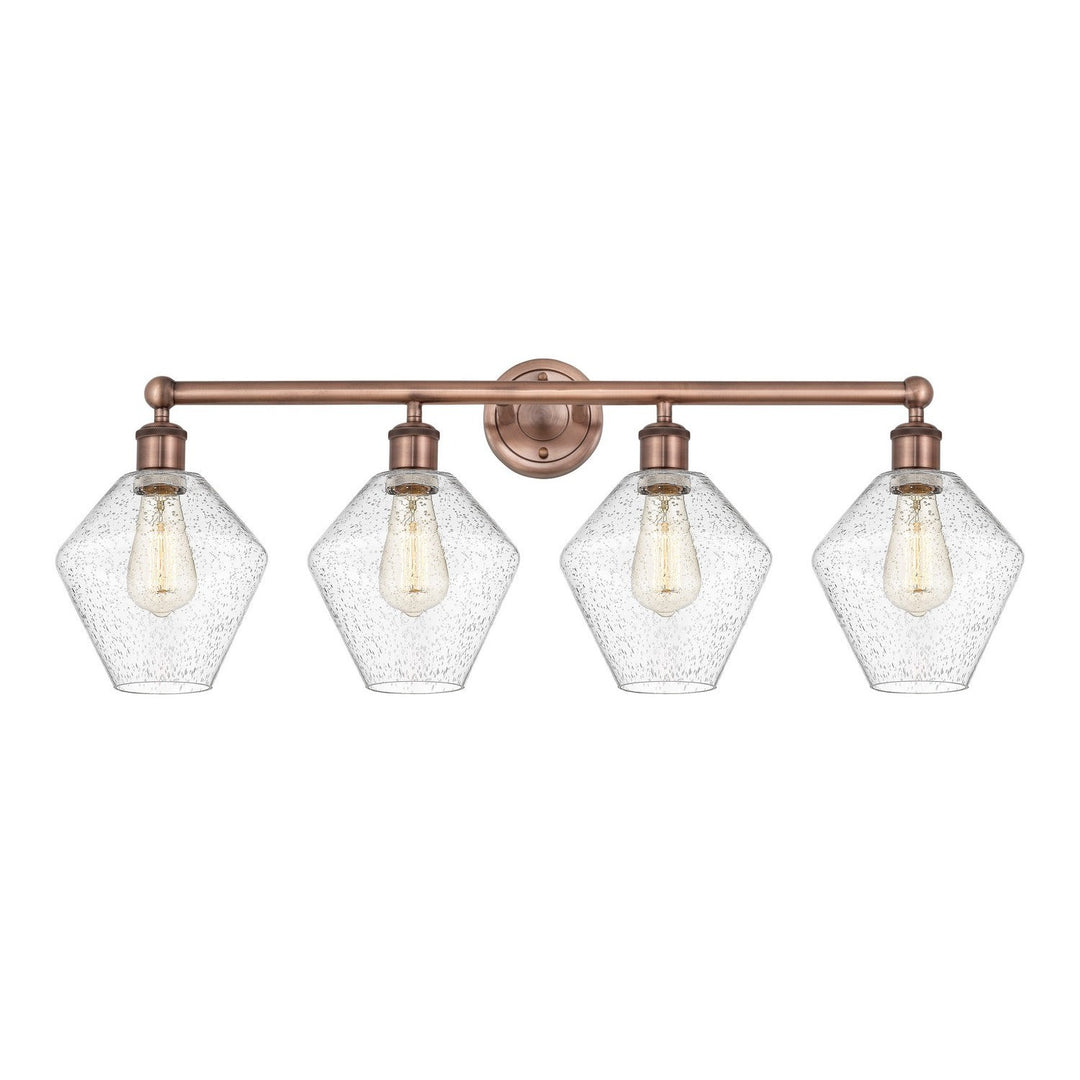 Innovations Downtown Urban 616-4W-AC-G654-8 Bath Vanity Light 35 in. wide - Antique Copper
