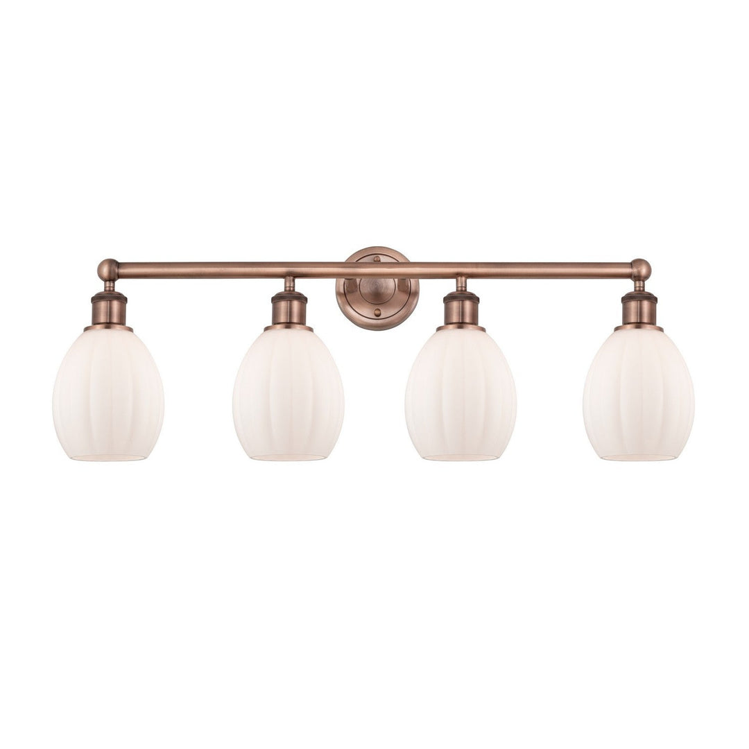 Innovations Edison 616-4W-AC-G81 Bath Vanity Light 33 in. wide - Antique Copper
