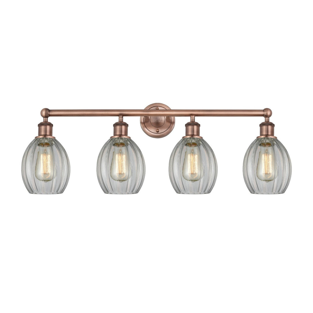 Innovations Edison 616-4W-AC-G82 Bath Vanity Light 33 in. wide - Antique Copper