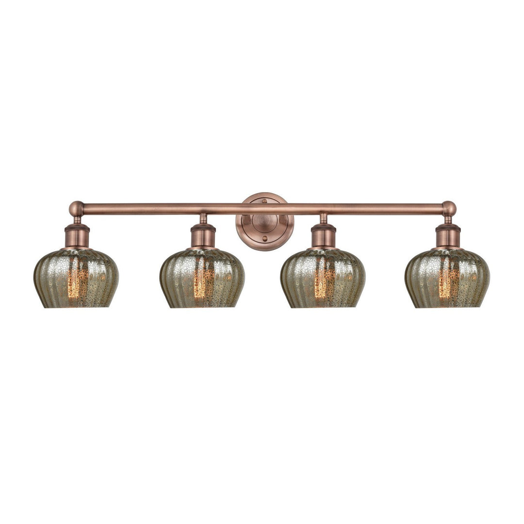Innovations Edison 616-4W-AC-G96 Bath Vanity Light 34 in. wide - Antique Copper