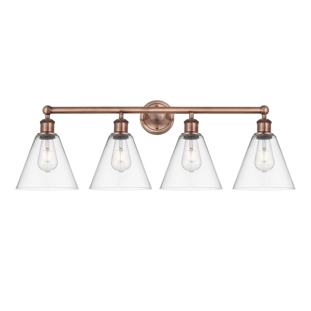 Innovations Downtown Urban 616-4W-AC-GBC-82 Bath Vanity Light 35 in. wide - Antique Copper