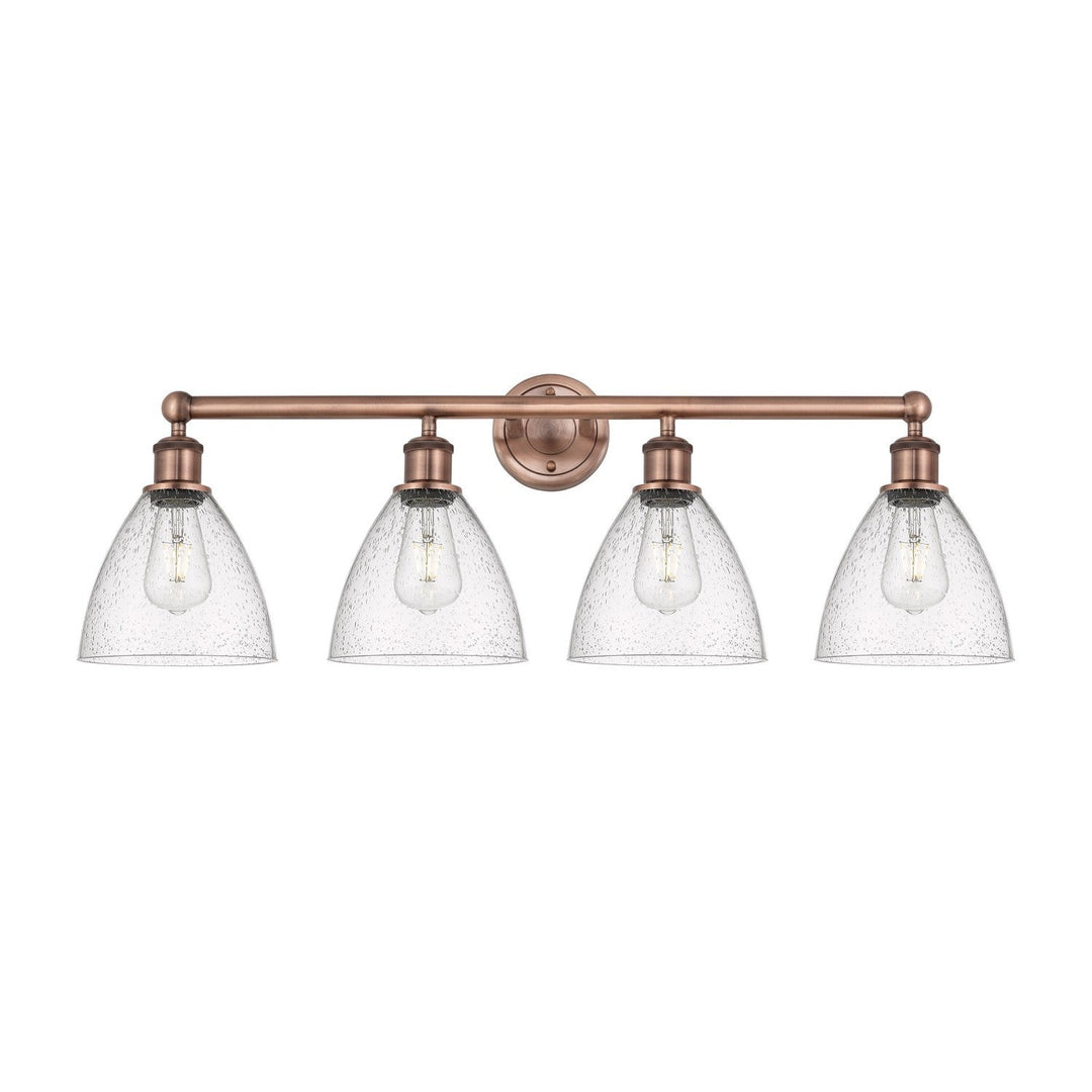 Innovations Edison 616-4W-AC-GBD-754 Bath Vanity Light 35 in. wide - Antique Copper