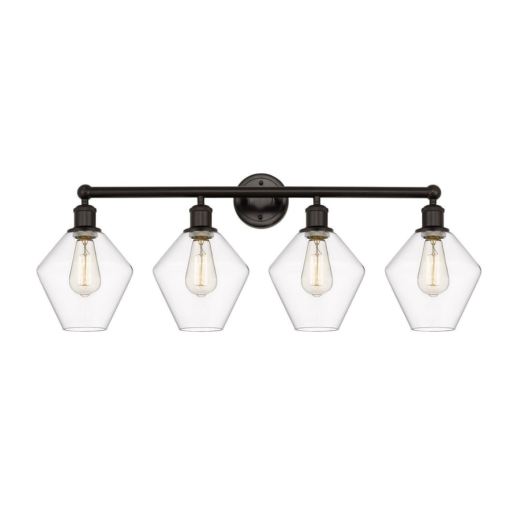 Innovations Downtown Urban 616-4W-OB-G652-8 Bath Vanity Light 35 in. wide - Oil Rubbed Bronze