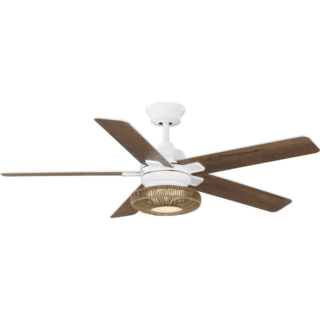 Progress Schaal P250101-028-30 Ceiling Fan - Satin White