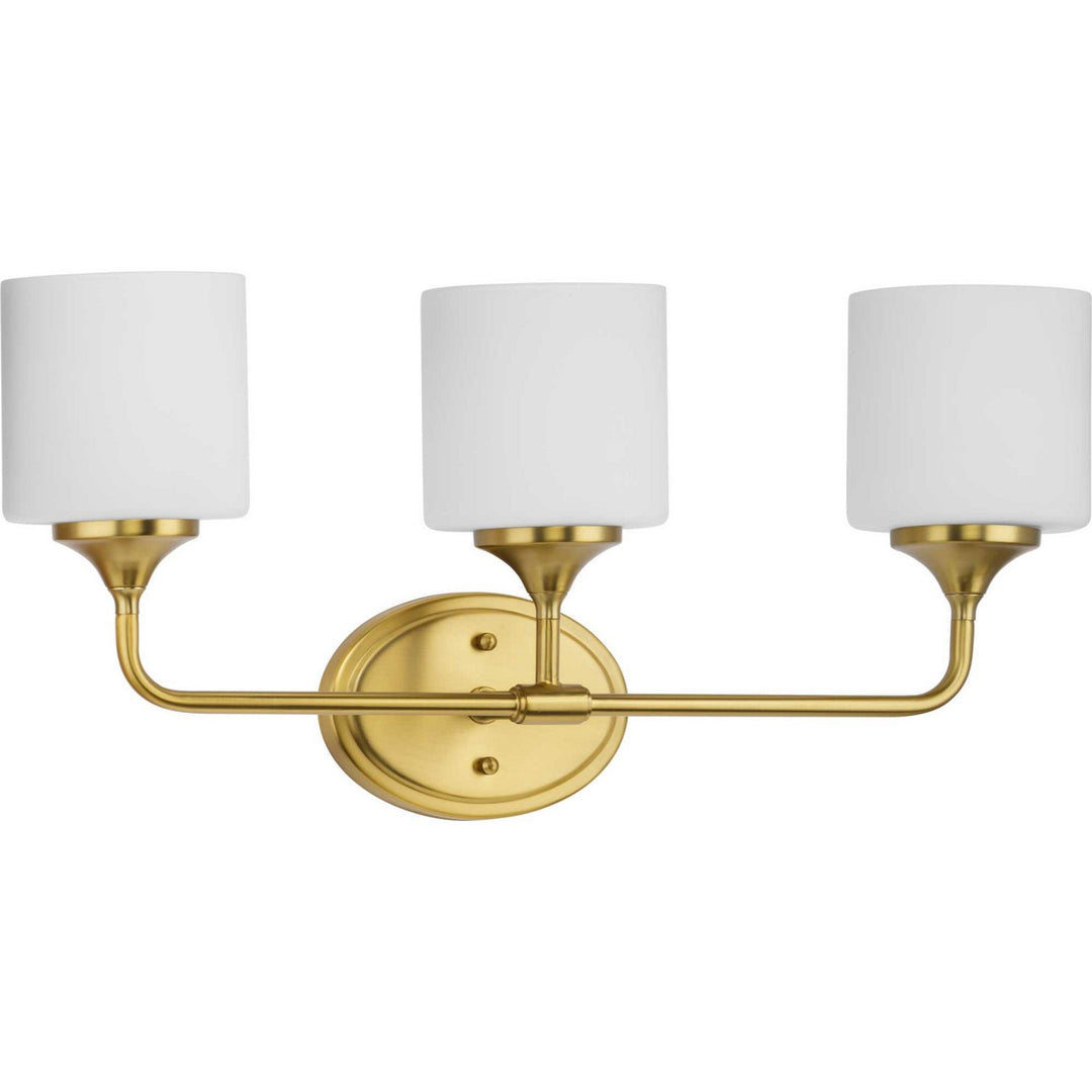 Progress Lynzie P2803-191 Bath Vanity Light 24 in. wide - Brushed Gold