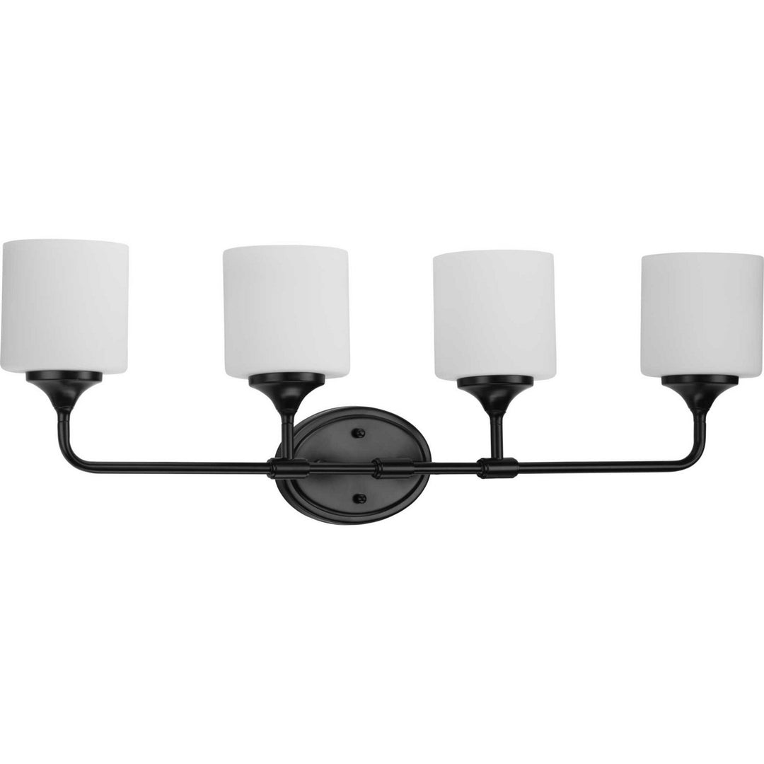 Progress Lynzie P2804-31M Bath Vanity Light 34 in. wide - Matte Black