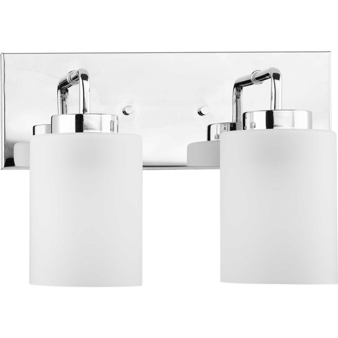 Progress Merry P300328-015 Bath Vanity Light 12 in. wide - Polished Chrome