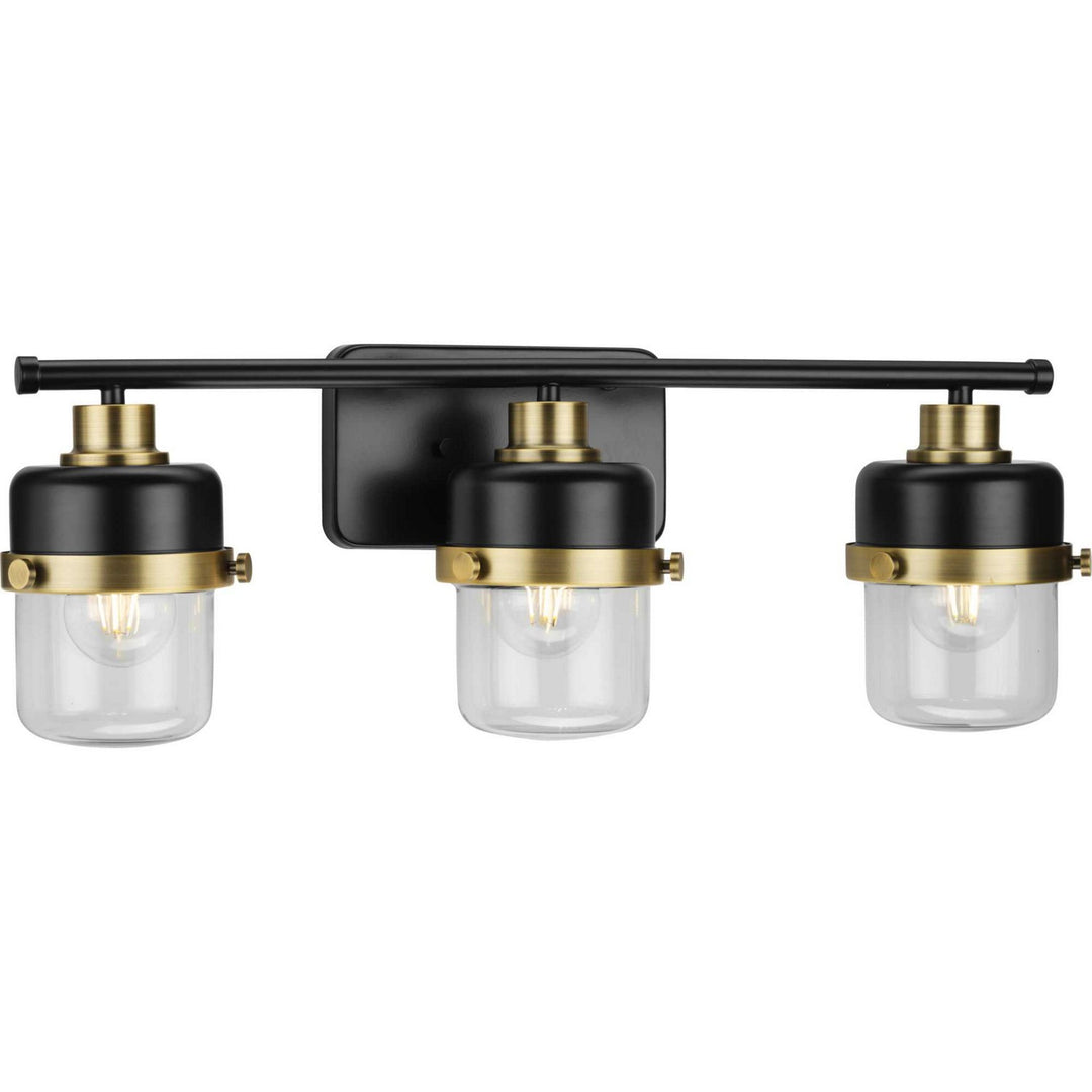 Progress Beckner P300424-31M Bath Vanity Light 25 in. wide - Matte Black