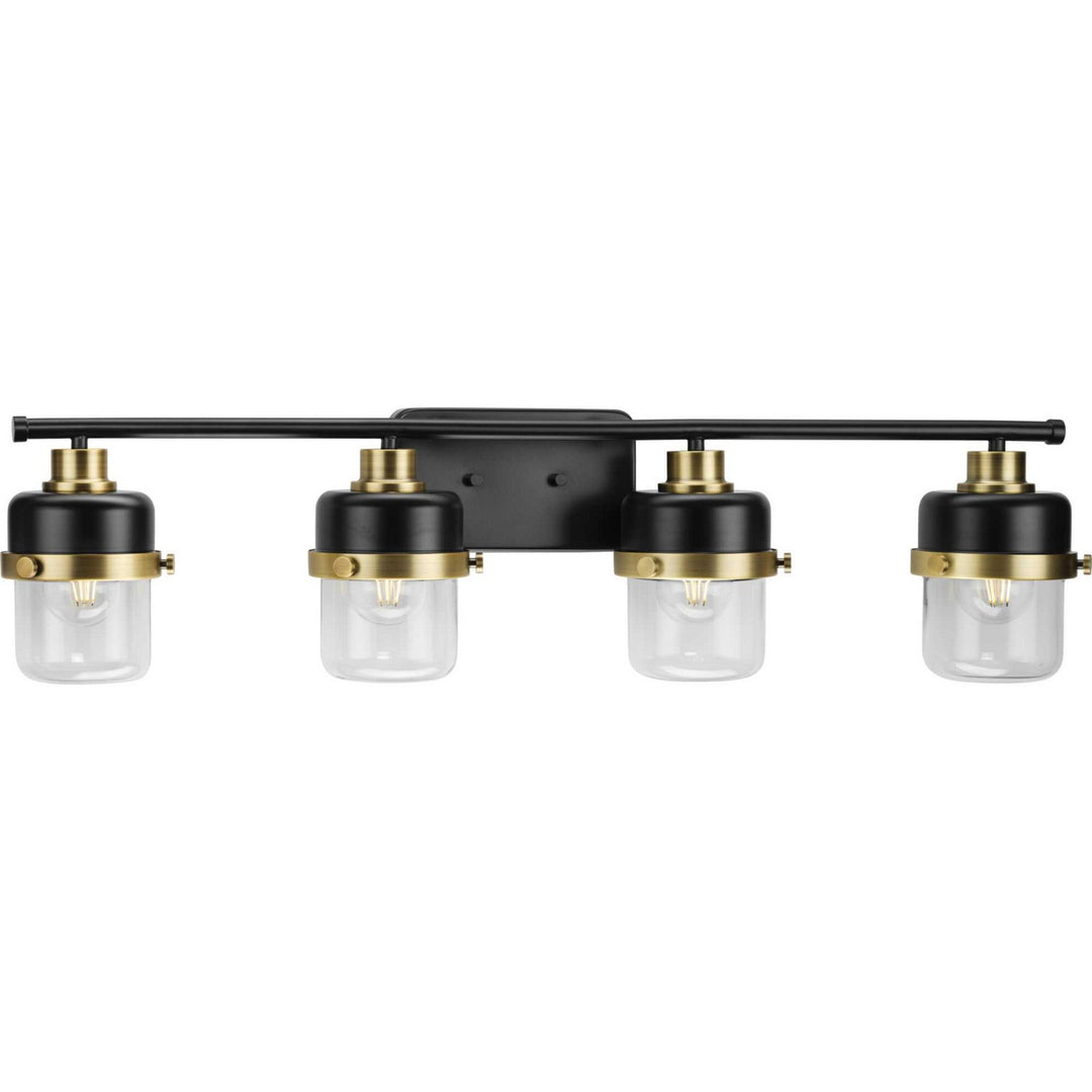 Progress Beckner P300425-31M Bath Vanity Light 34 in. wide - Matte Black