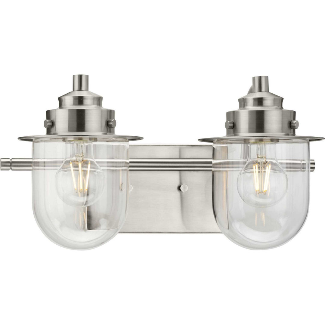 Progress Northlake P300435-009 Bath Vanity Light 16 in. wide - Brushed Nickel