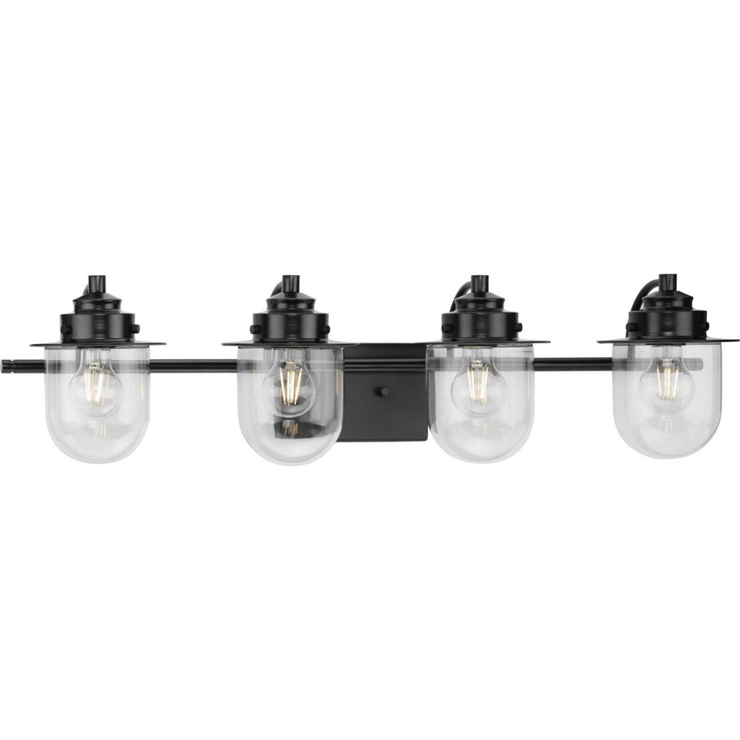 Progress Northlake P300437-31M Bath Vanity Light 33 in. wide - Matte Black