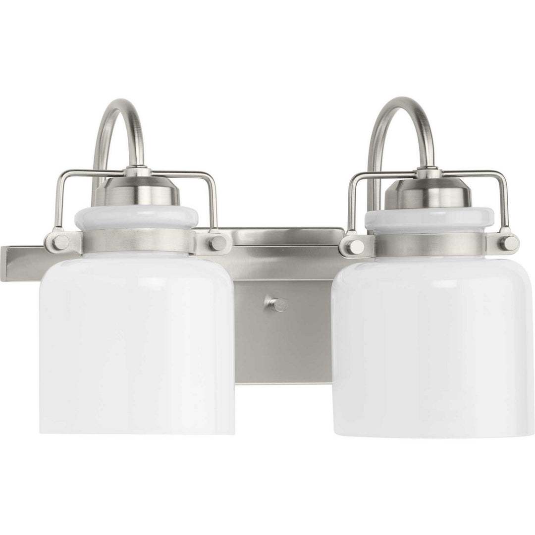 Progress Fessler P300439-009 Bath Vanity Light 13 in. wide - Brushed Nickel