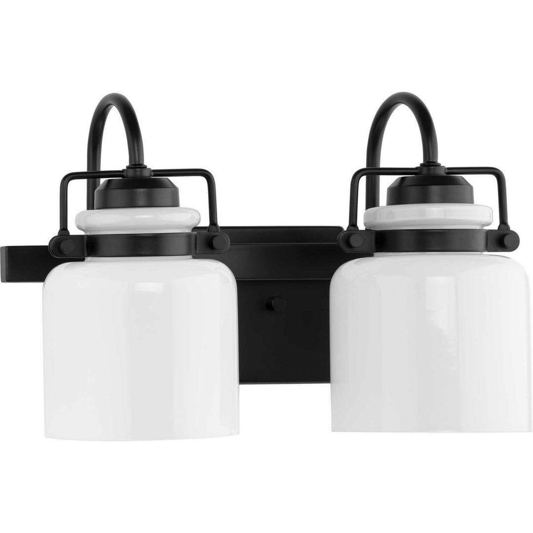 Progress Fessler P300439-31M Bath Vanity Light 13 in. wide - Matte Black