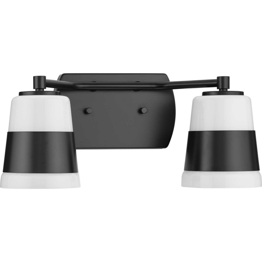 Progress Haven P300443-31M Bath Vanity Light 16 in. wide - Matte Black