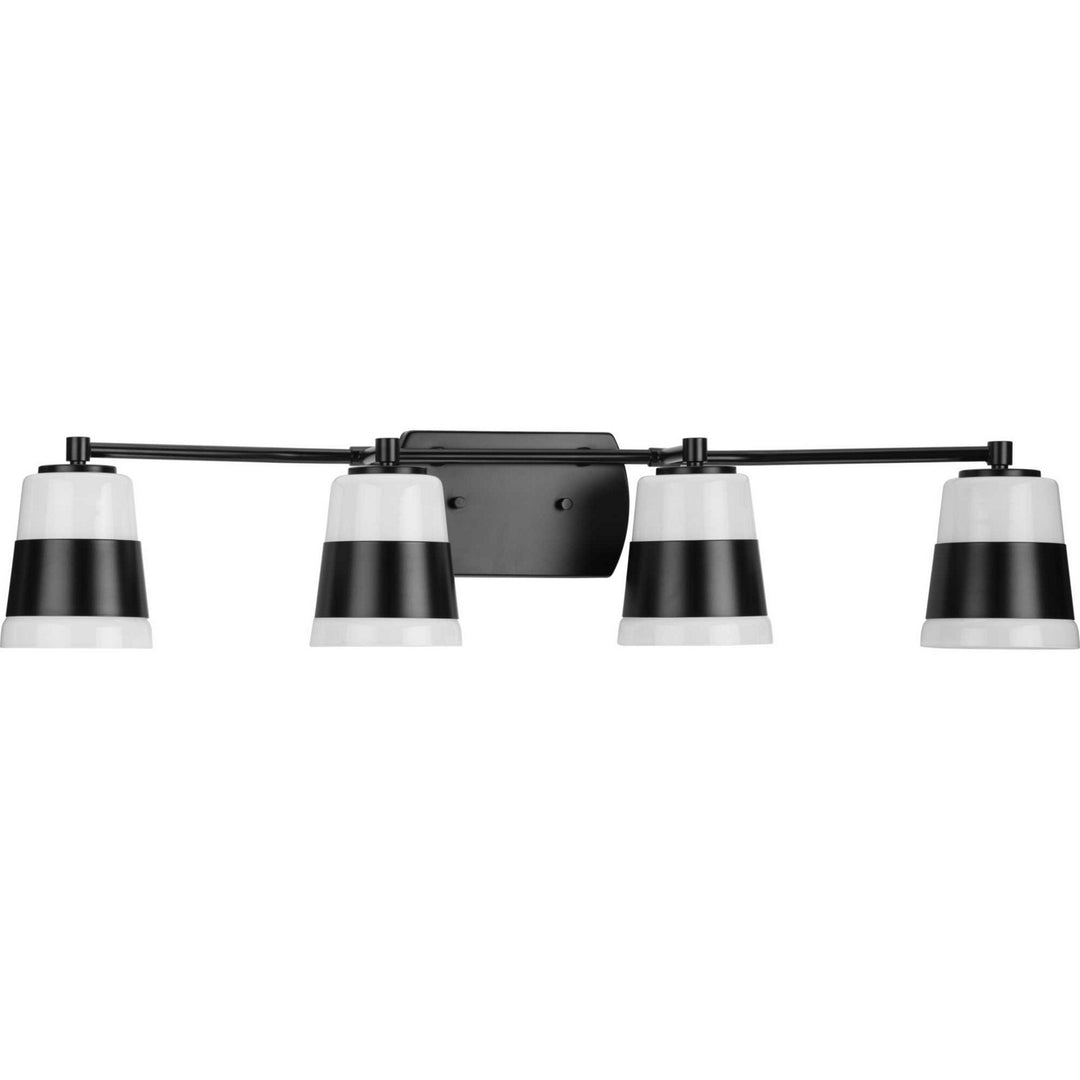Progress Haven P300445-31M Bath Vanity Light 34 in. wide - Matte Black