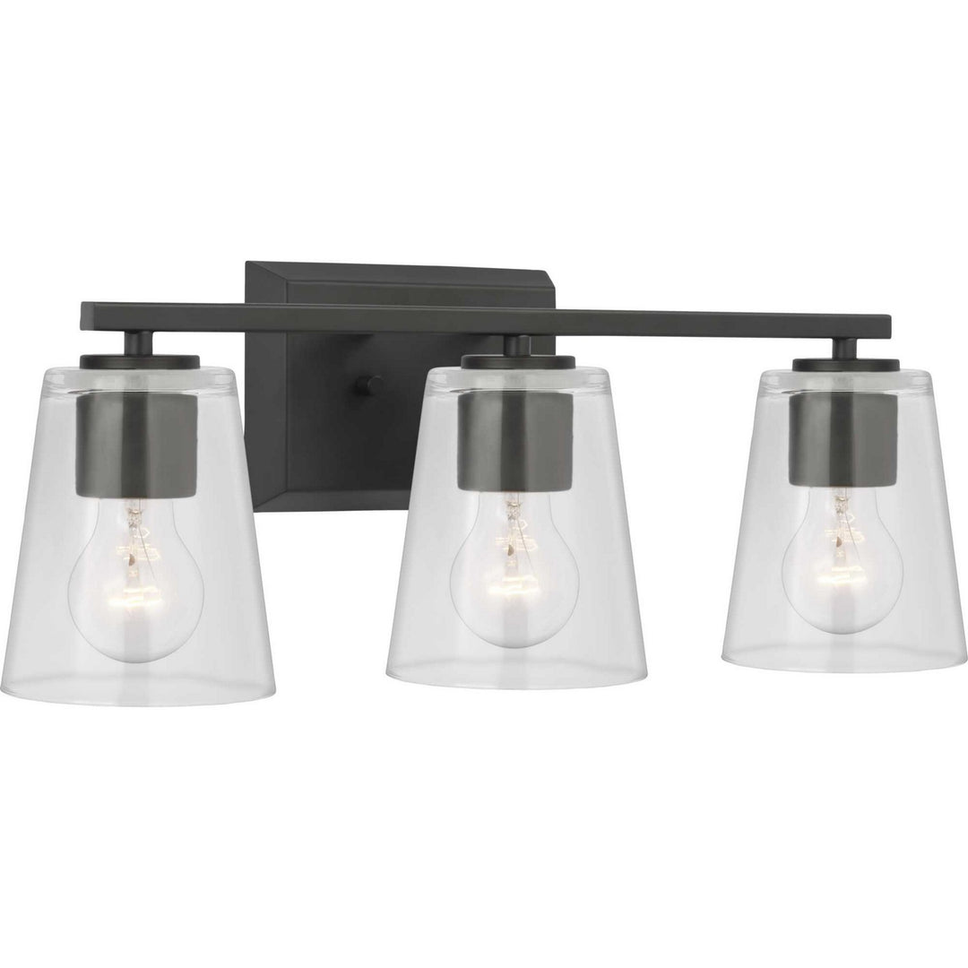 Progress Vertex P300459-31M Bath Vanity Light 21 in. wide - Matte Black