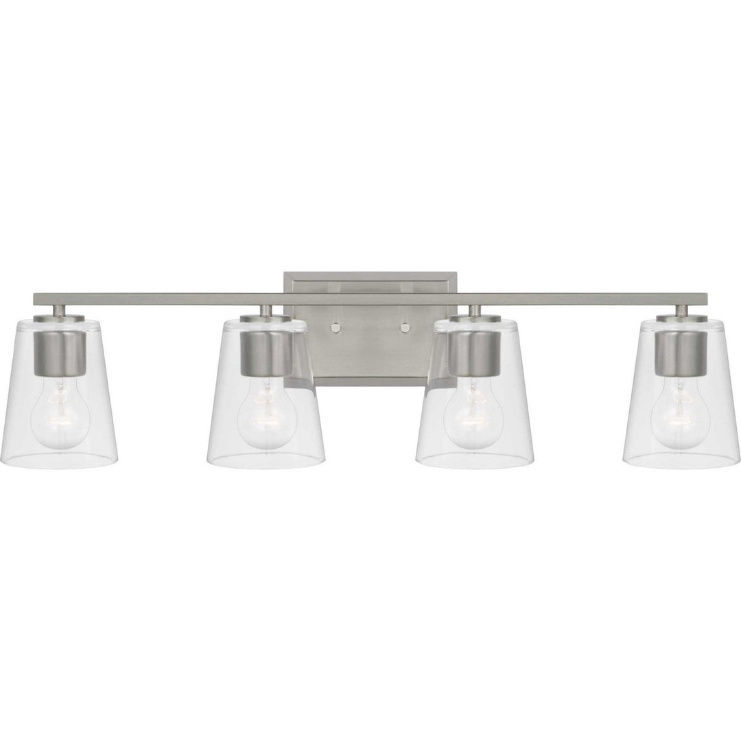Progress Vertex P300460-009 Bath Vanity Light 29 in. wide - Brushed Nickel