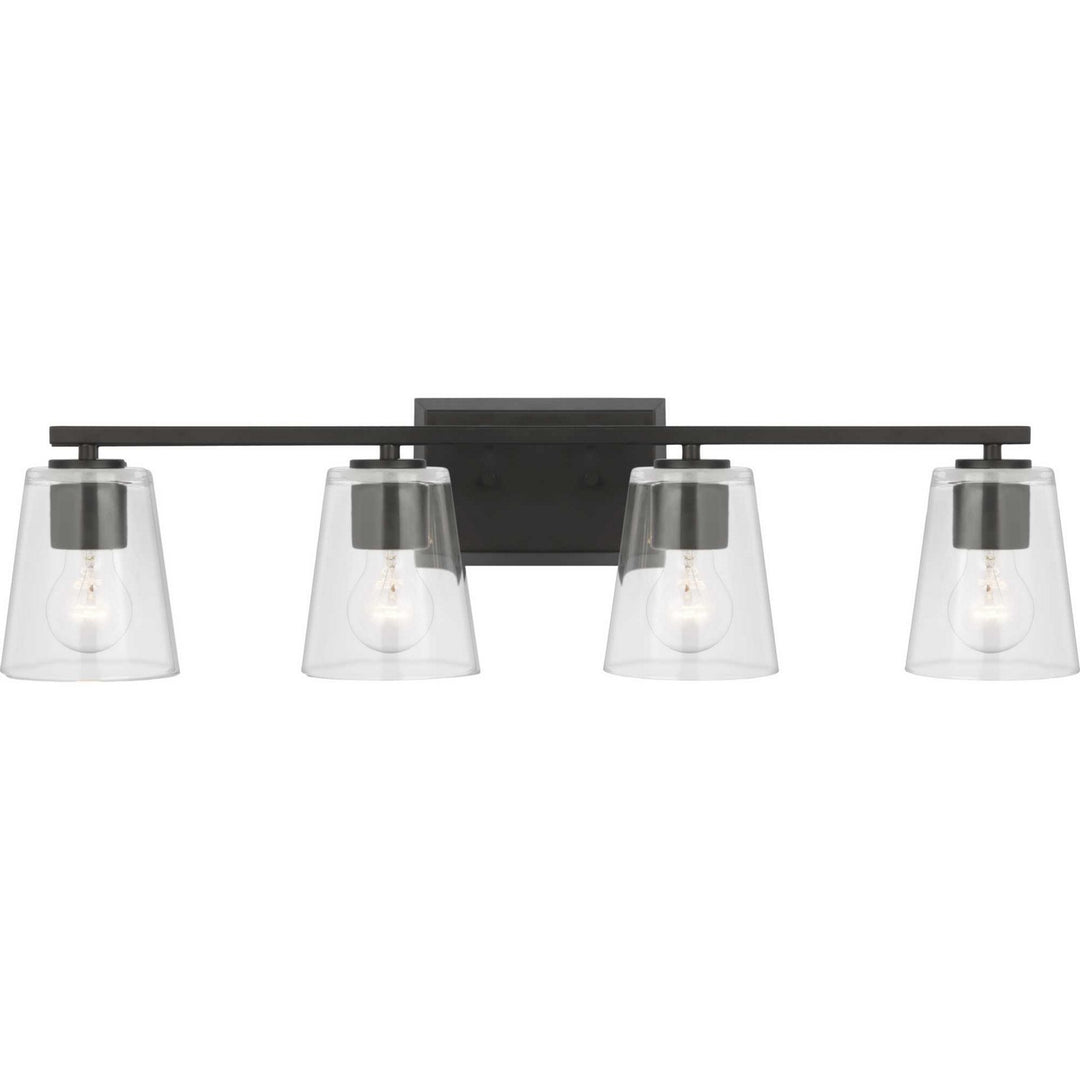 Progress Vertex P300460-31M Bath Vanity Light 29 in. wide - Matte Black