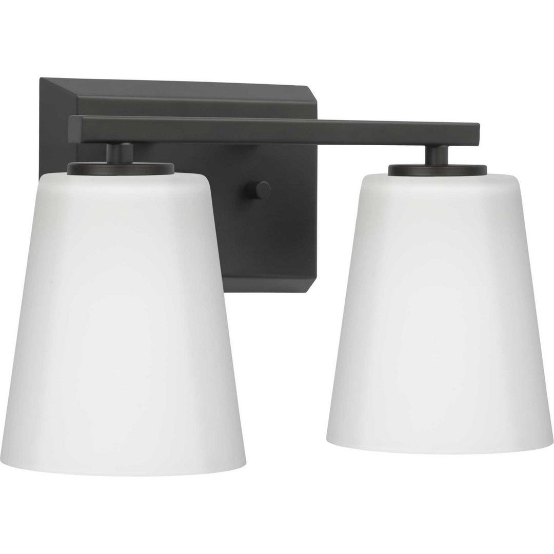 Progress Vertex P300462-31M Bath Vanity Light 13 in. wide - Matte Black