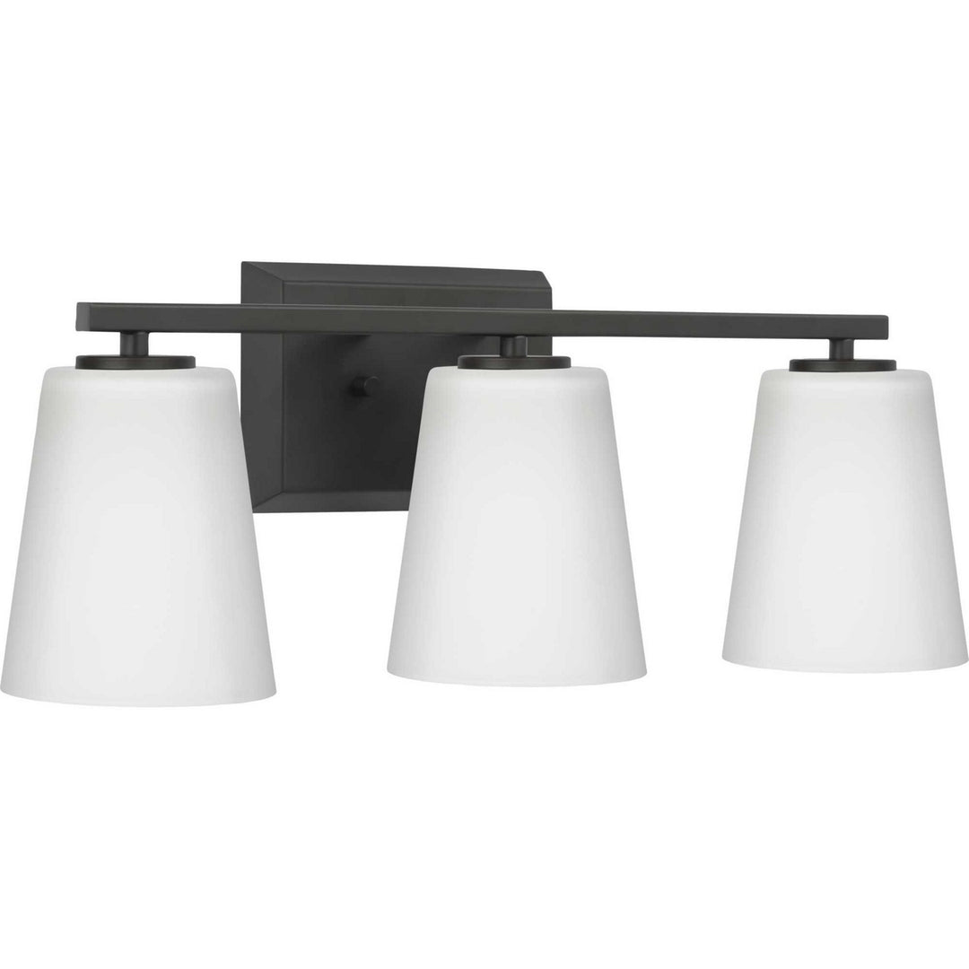 Progress Vertex P300463-31M Bath Vanity Light 21 in. wide - Matte Black