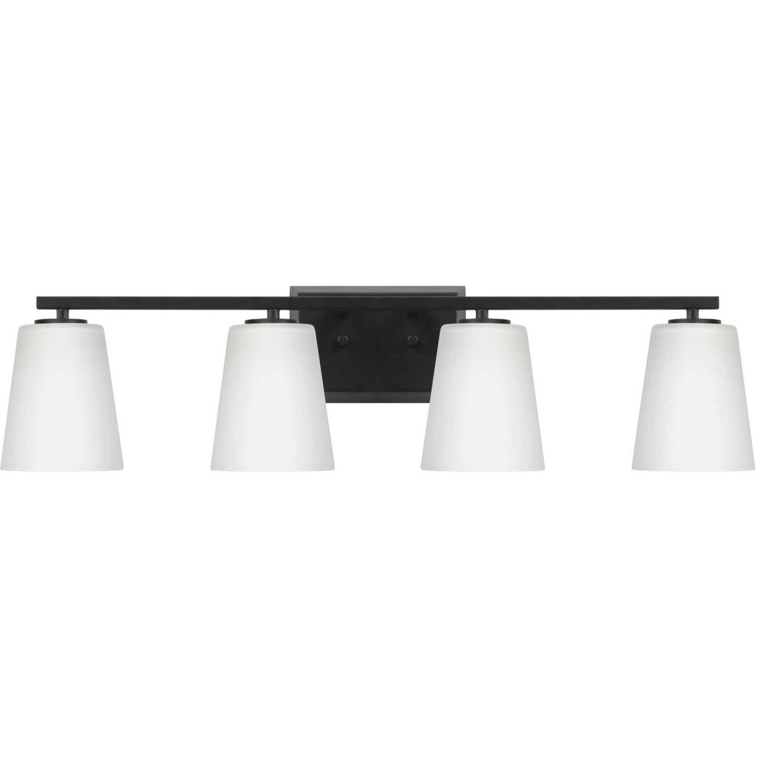 Progress Vertex P300464-31M Bath Vanity Light 29 in. wide - Matte Black