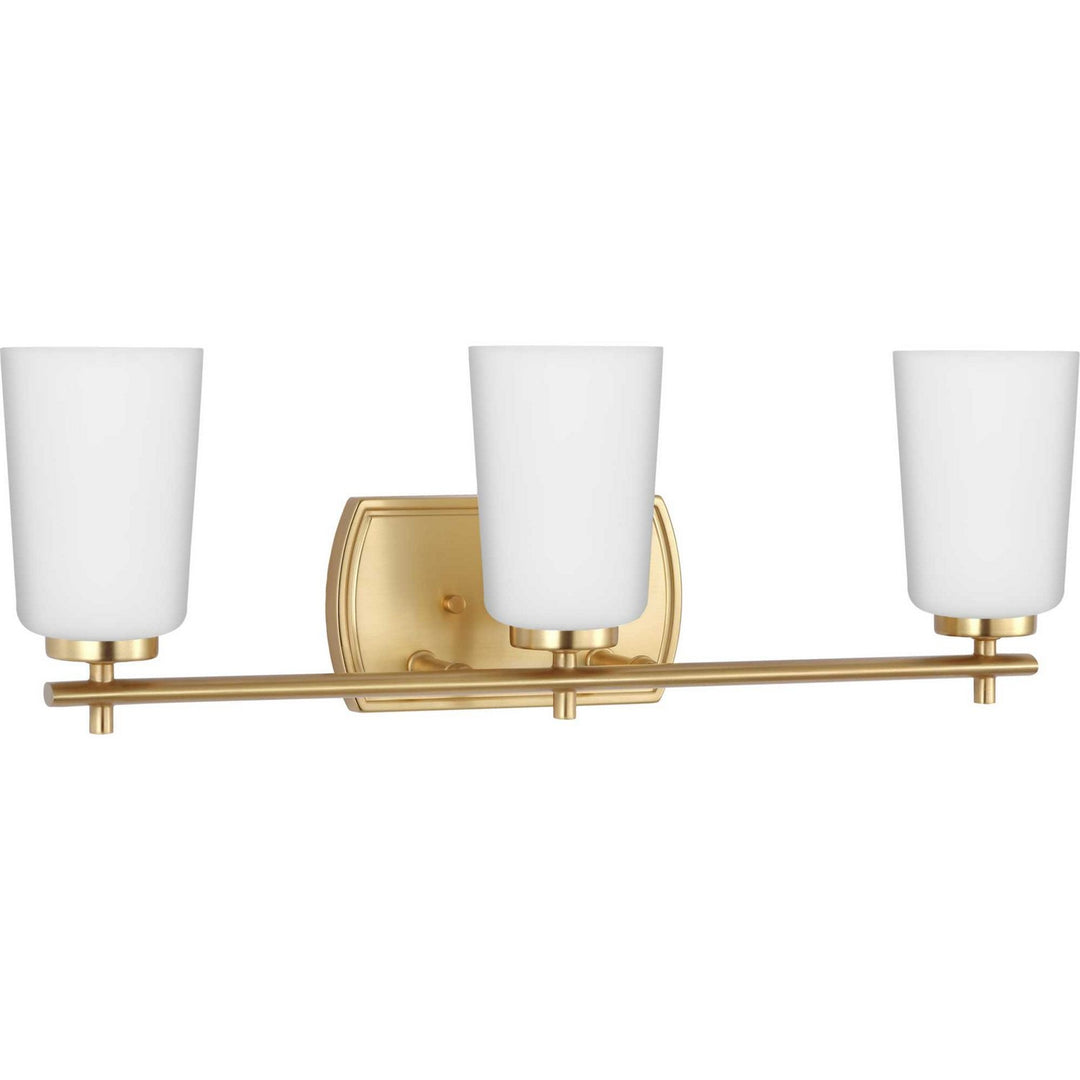Progress Adley P300467-012 Bath Vanity Light 23 in. wide - Satin Brass