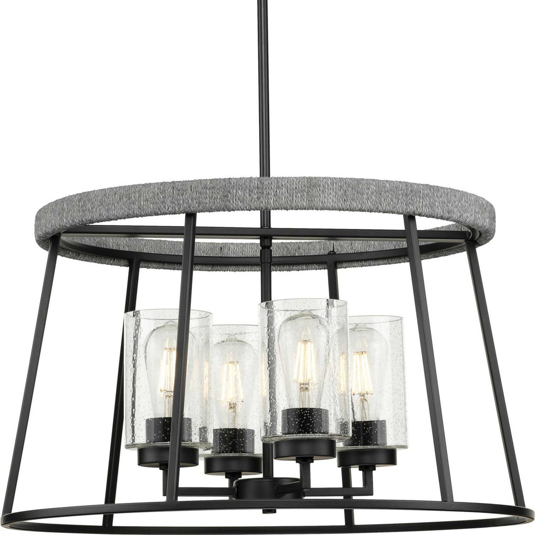 Progress Laramie P400322-31M Chandelier Light - Matte Black