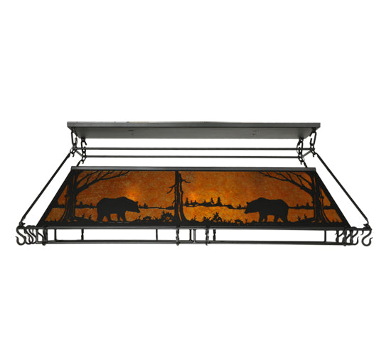 Meyda Tiffany Wildlife At Pine Lake 134437 Pendant Light - Antique Brass