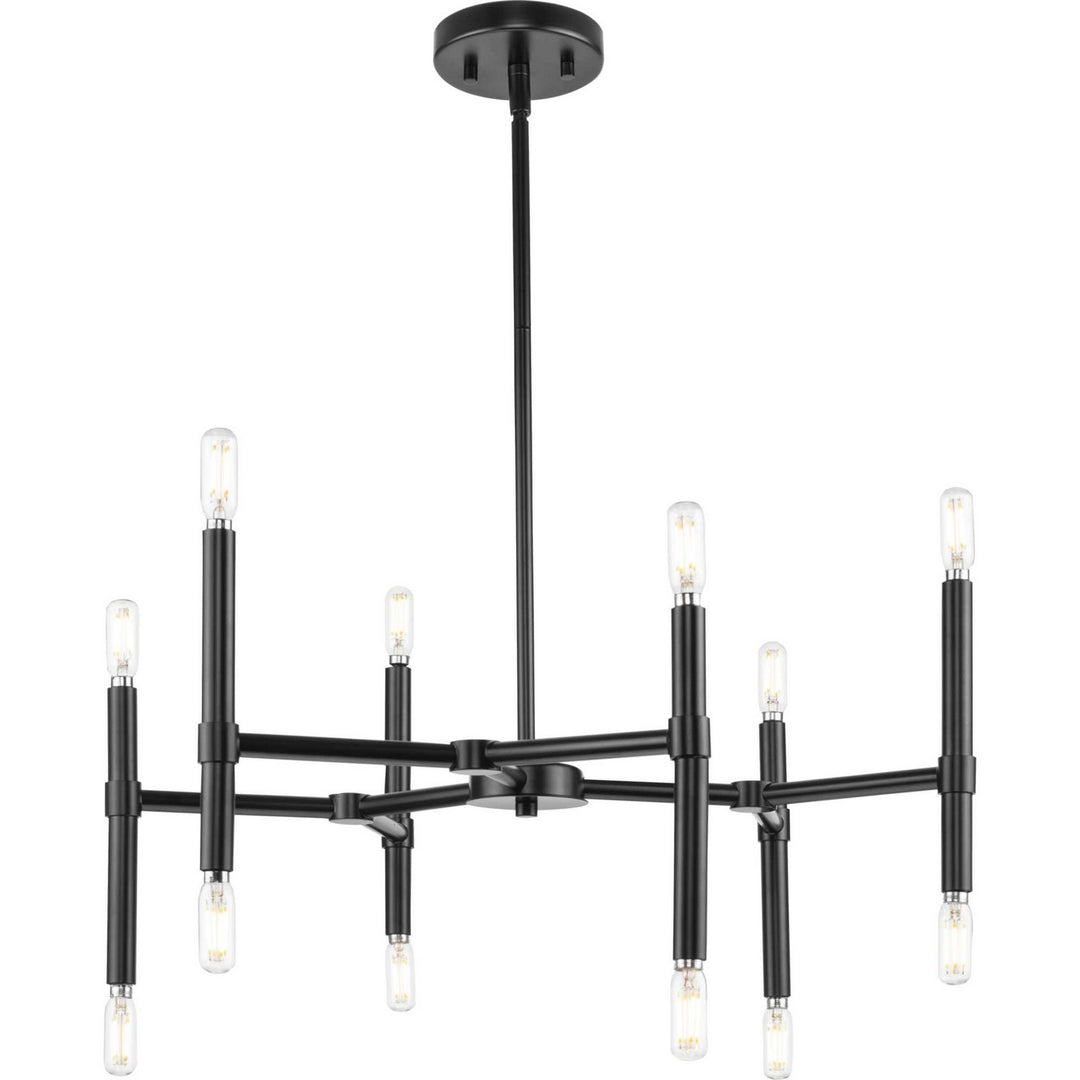 Progress Arya P400339-31M Chandelier Light - Matte Black