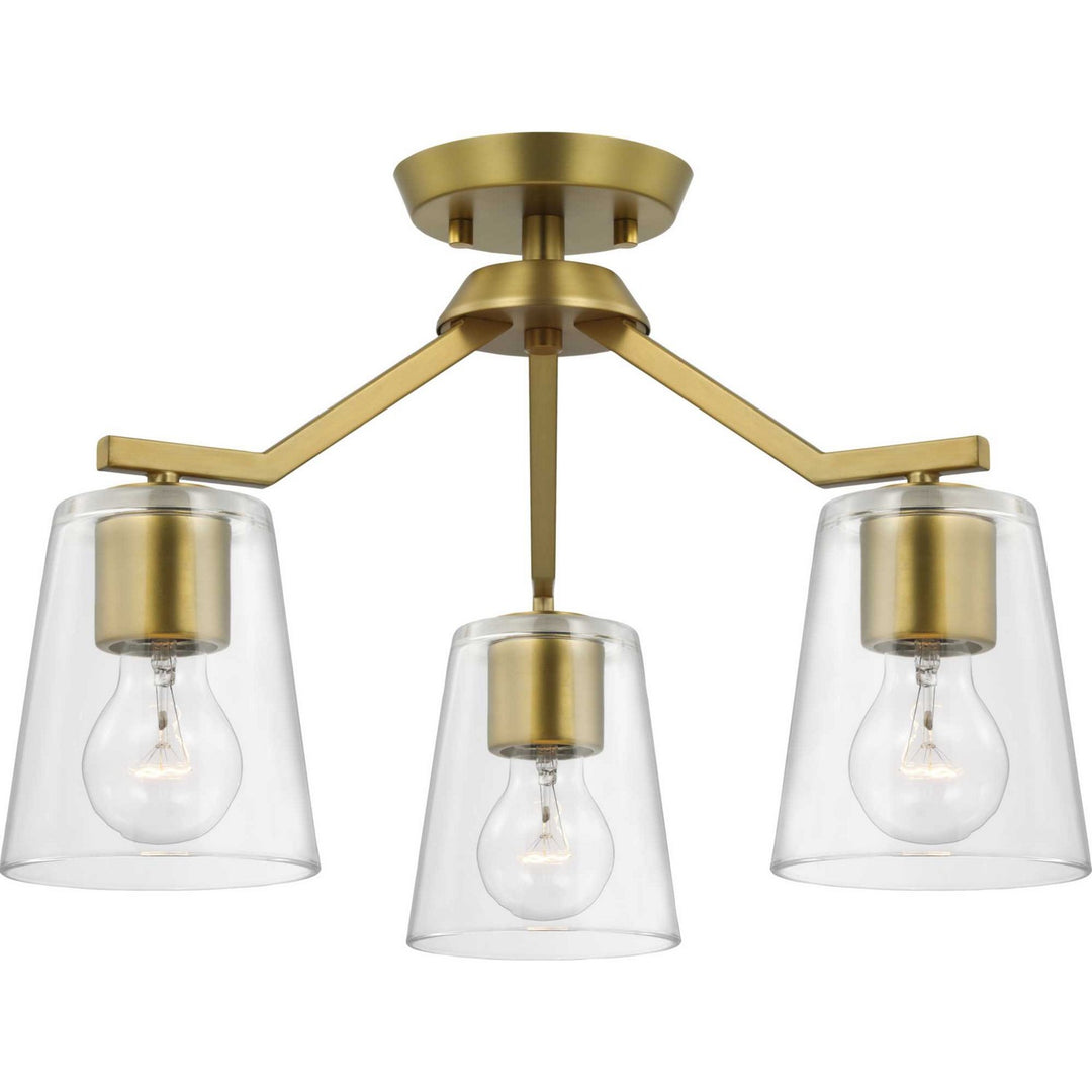 Progress Vertex P400340-191 Ceiling Light - Brushed Gold