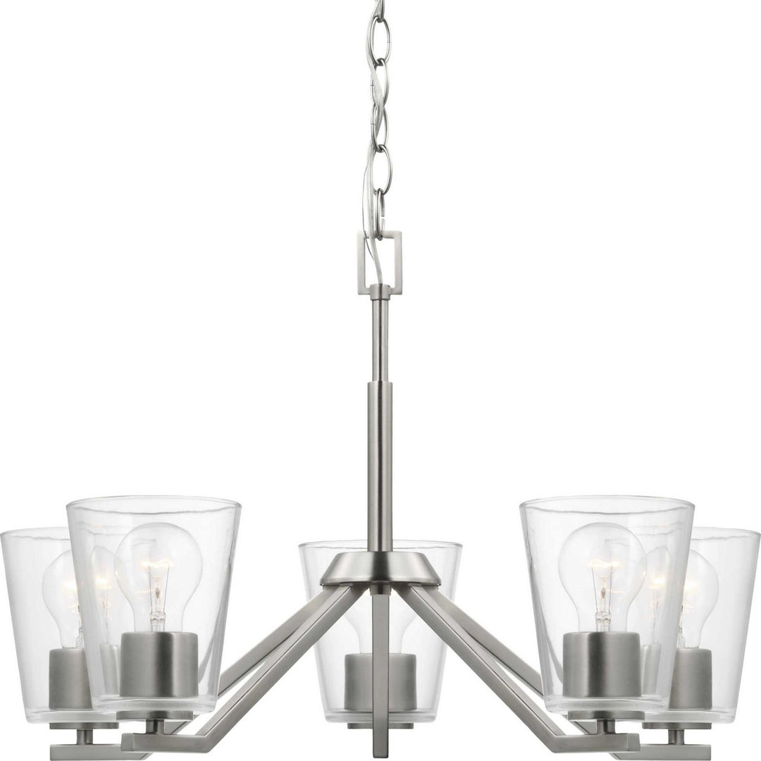 Progress Vertex P400341-009 Chandelier Light - Brushed Nickel