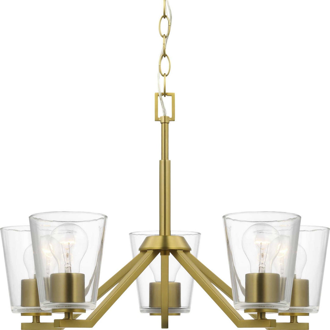 Progress Vertex P400341-191 Chandelier Light - Brushed Gold