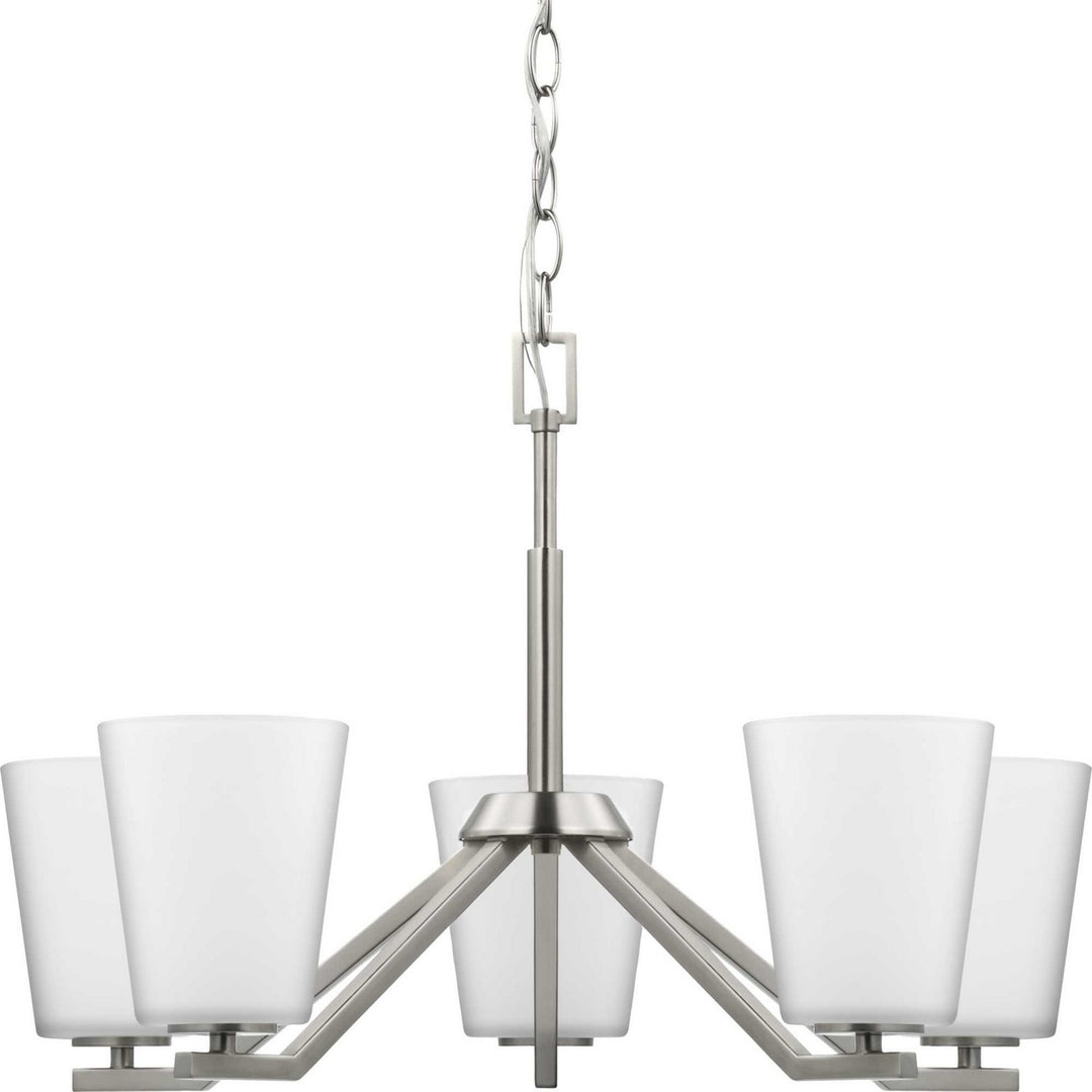 Progress Vertex P400343-009 Chandelier Light - Brushed Nickel